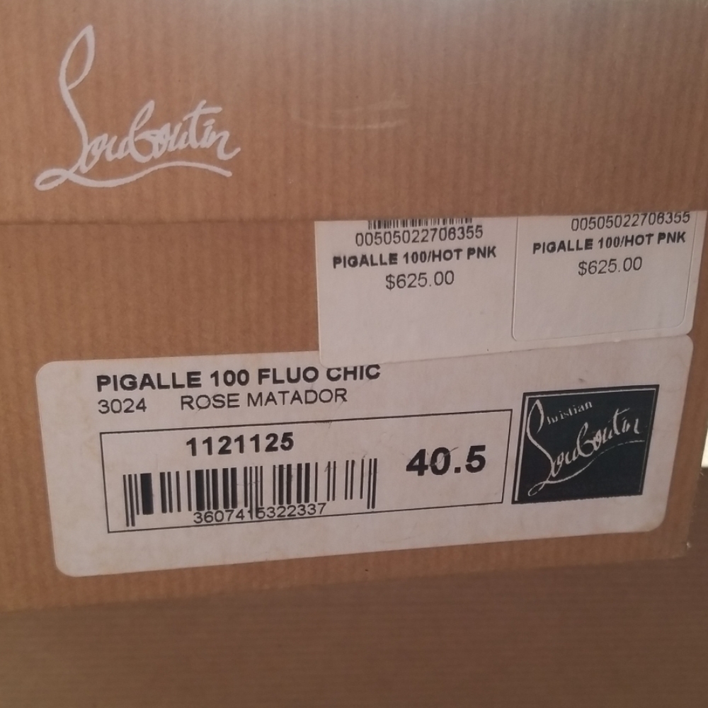 Christian Louboutin Pigalle sz 40.5 - Picture 8 of 8